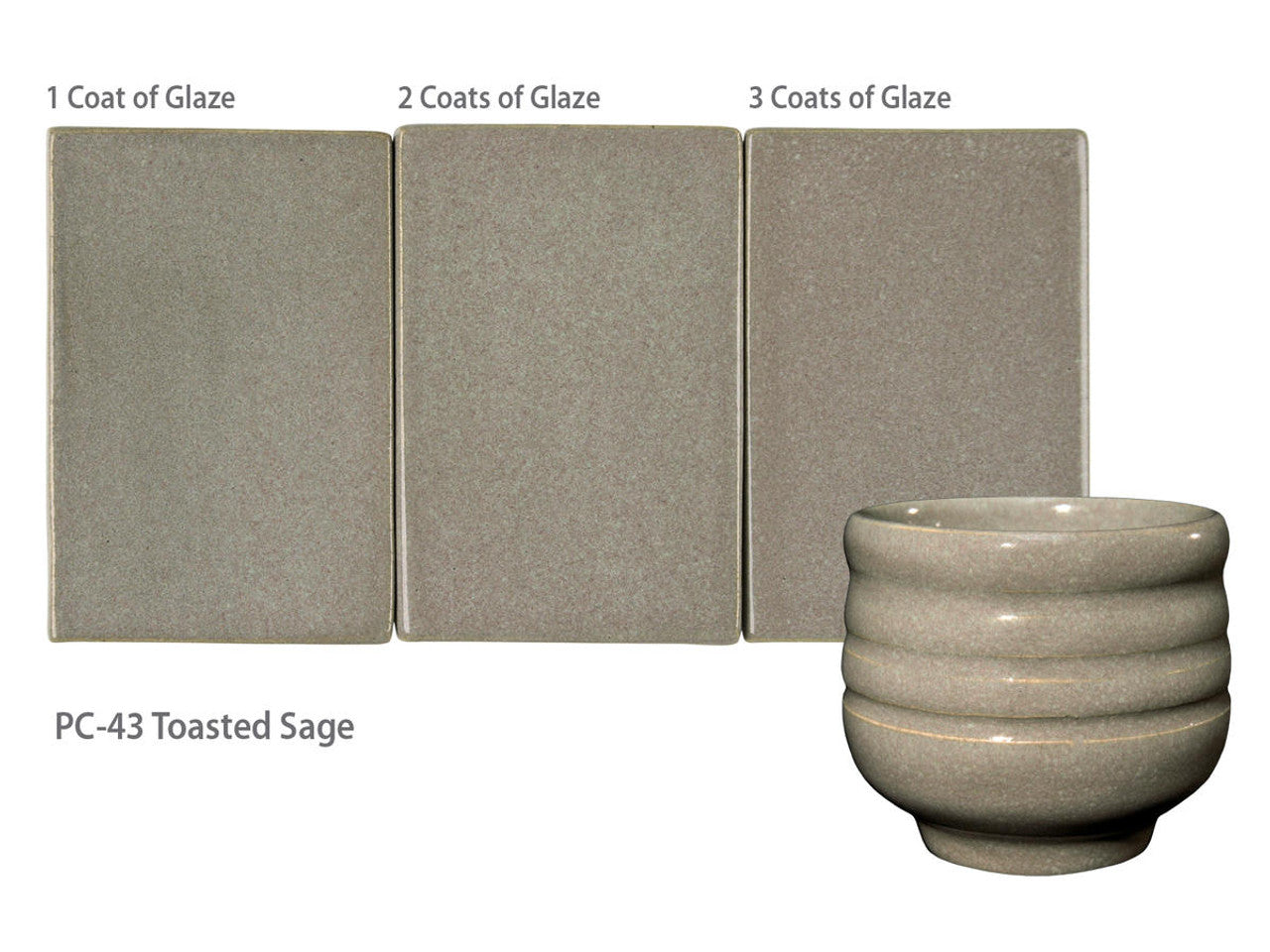 Email grès Potter's Choice Toasted sage - PC43 - 472ML
